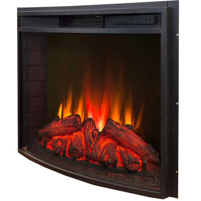 Real-Flame Evrika 25,5 LED широкий очаг 2D