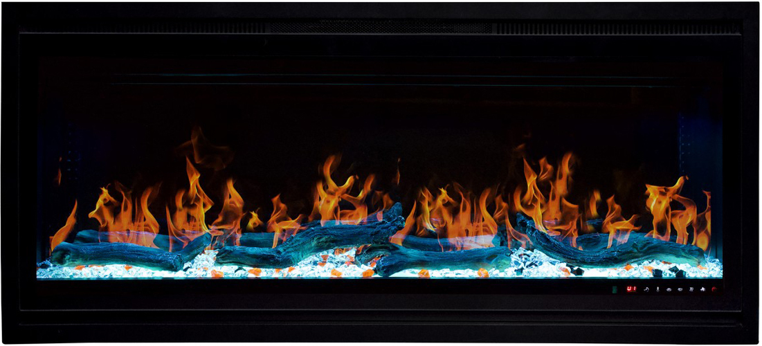 Real-Flame FIRELUXE S 50 широкий очаг 2D