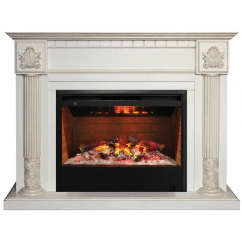 Real-Flame Imperia 33/26 WT с очагом 3D Helios 26 электрокамин с широким очагом 3D