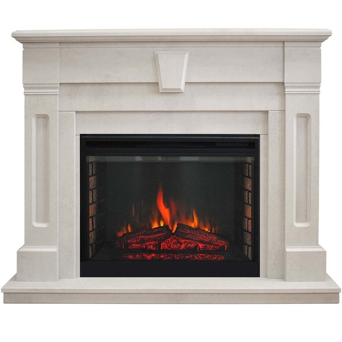 Real-Flame Kellie 25,5/26 WT с очагом Epsilon 26 S IR с инфракрасным обогревом современный электрический камин