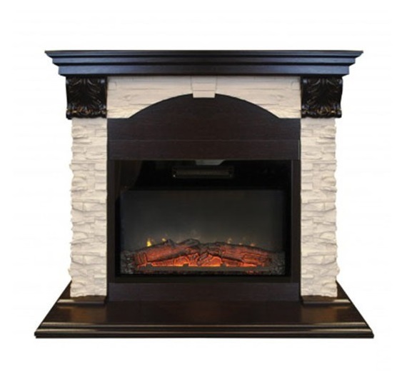Real-Flame Kendal 24 широкий очаг 2D