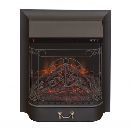 Real-Flame Majestic Lux Black (MU24) классический очаг 2D