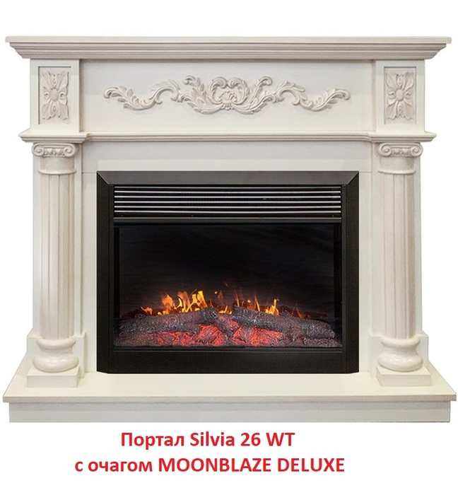 Real-Flame MOONBLAZE DELUXE без портала бытовой очаг электрокамина