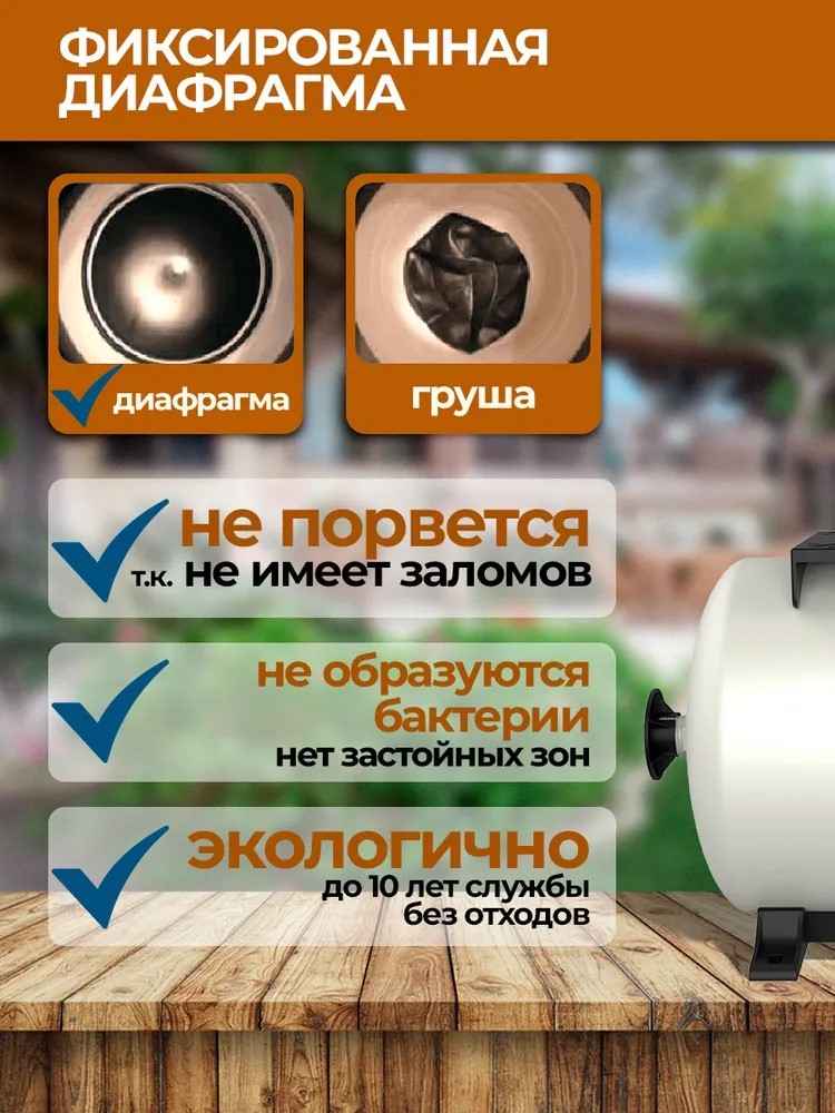 Renseier RAV-100LH гидроаккумулятор