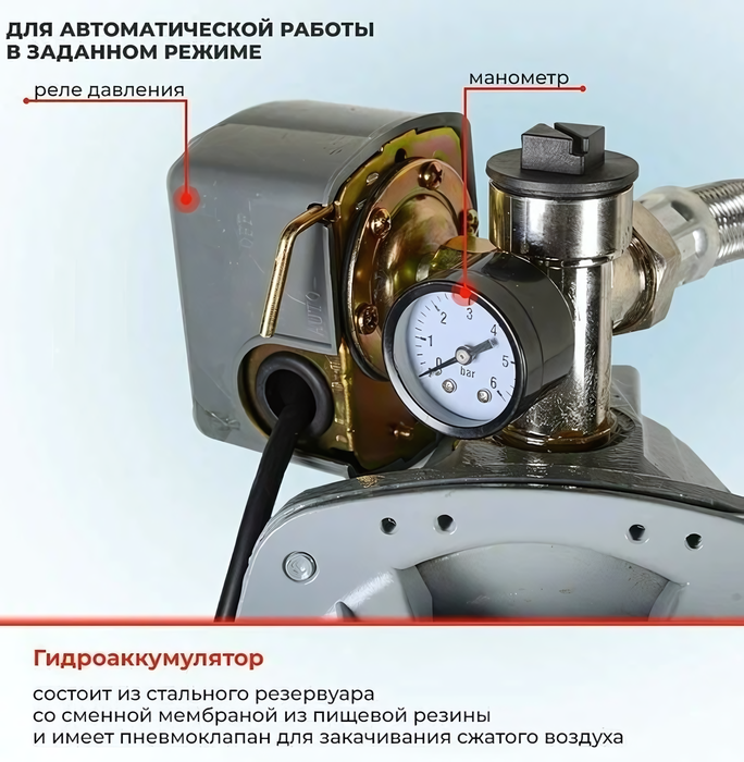 Ресанта АНС-4200П насосная станция