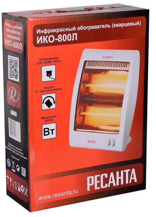 Ресанта ИКО 800Л (кварцевый) инфракрасный обогреватель