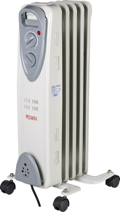 Ресанта ОМ- 5Н (1 кВт) масляный радиатор