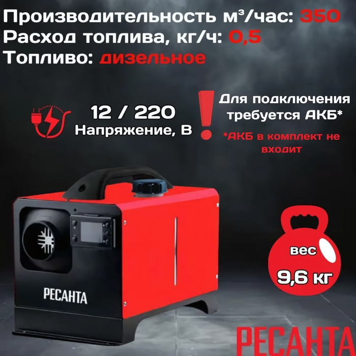 Ресанта ТДПН-8000 дизельная тепловая пушка