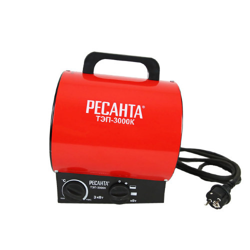 Ресанта ТЭП-3000К (круглая) электрическая тепловая пушка