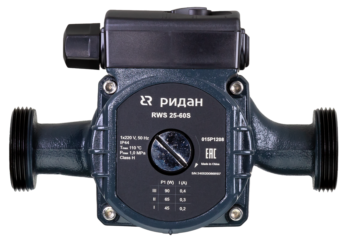 РИДАН RWS 25-40S 015P1207 циркуляционный насос