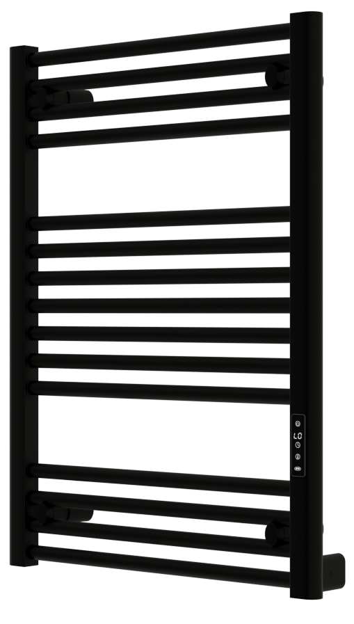 Rifar D-LINE 600x800, чёрный янтарь матовый электрический полотенцесушитель лесенка