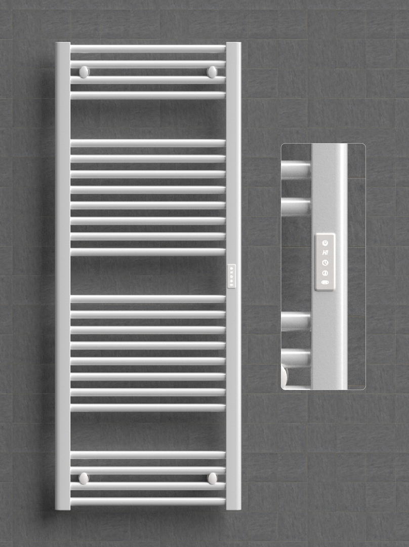 Rifar D-LINE 500x1500, белый электрический полотенцесушитель лесенка