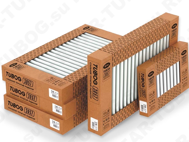 Rifar TUBOG 3057 Белый 6 секц., бок. радиатор отопления