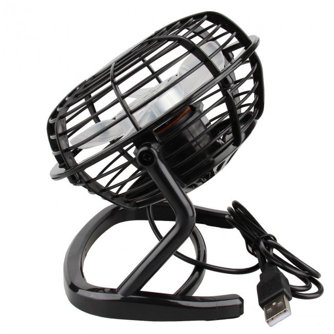 Rix RDF-1500USB (черный) настольный вентилятор