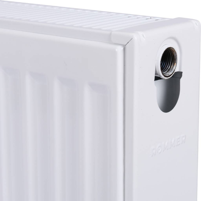 Rommer Compact 22/400/600 боковое подключение стальной панельный радиатор Тип 22