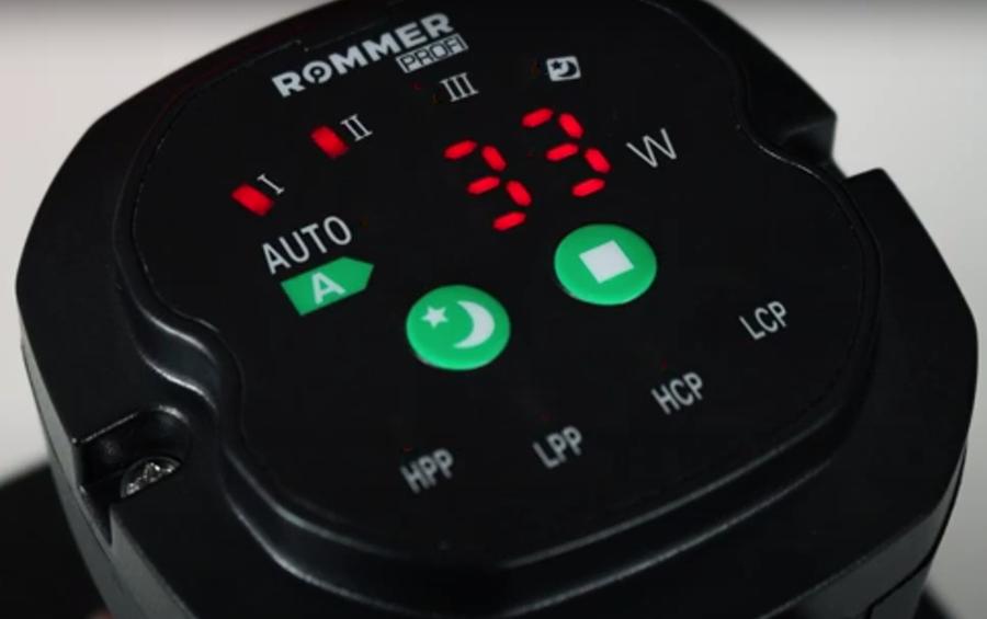Rommer ERTI 32/40-180 с гайками и теплоизоляцией циркуляционный насос