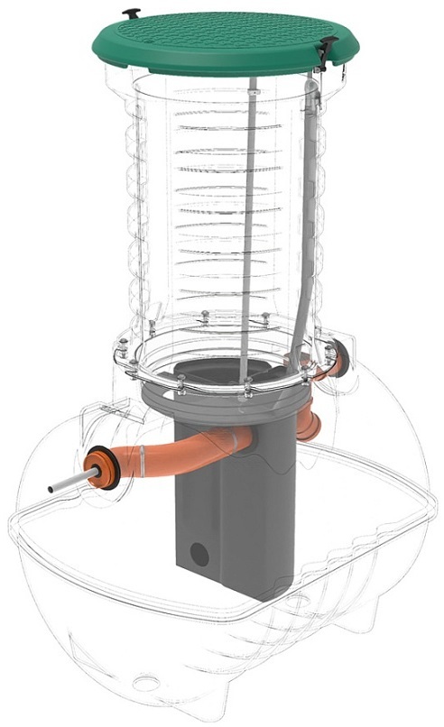 Rostok Ground 3 Pro с горловиной 1000 мм септик