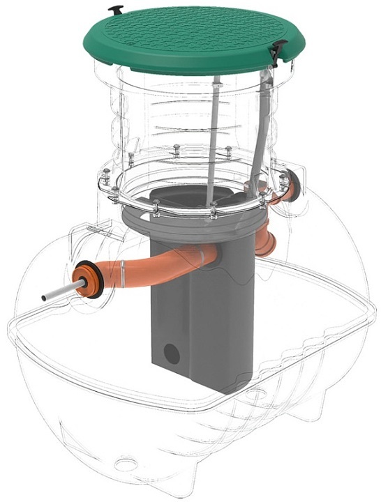 Rostok Ground 3 Pro с горловиной 600 мм септик