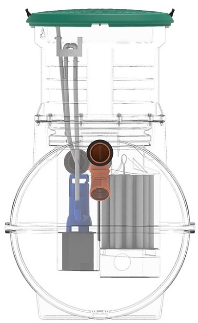Rostok Ground 3 Pro с горловиной 600 мм септик