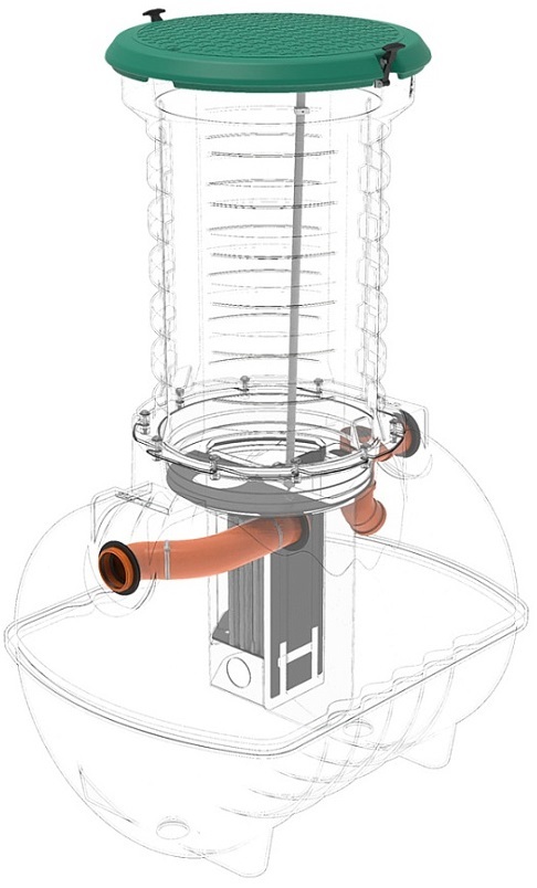 Rostok Ground 3 с горловиной 1000 мм септик