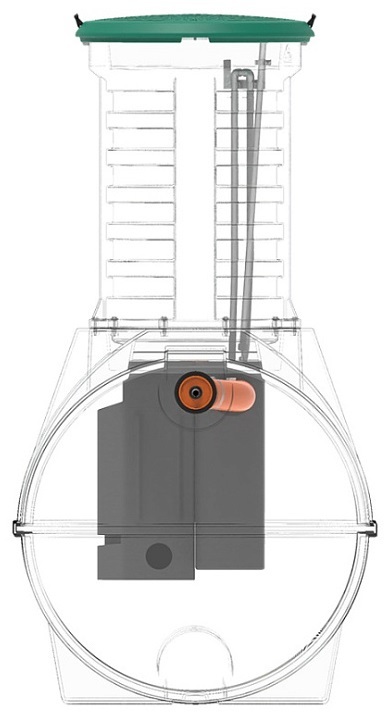 Rostok Ground 6 Pro с горловиной 1000 мм септик