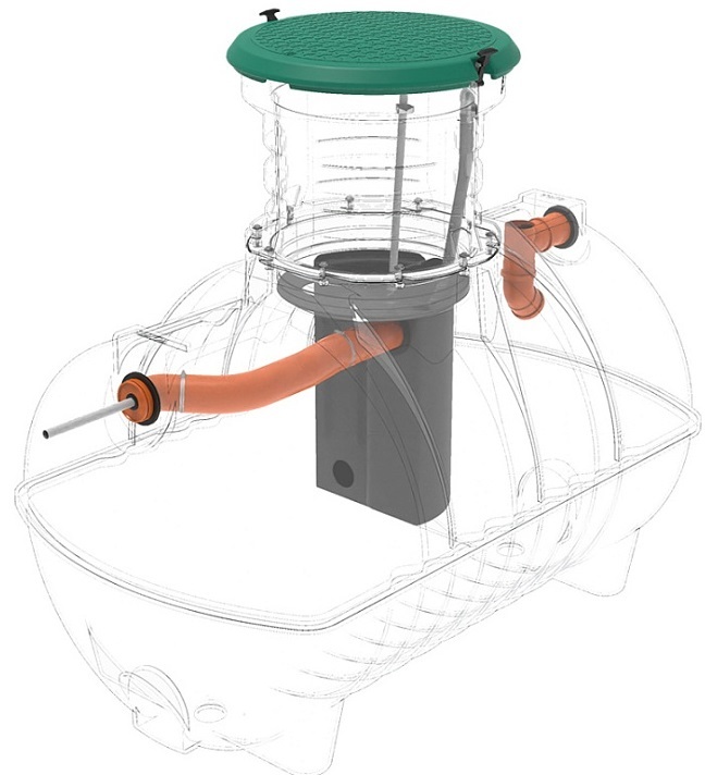 Rostok Ground 6 Pro с горловиной 600 мм септик