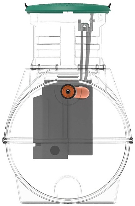 Rostok Ground 6 Pro с горловиной 600 мм септик