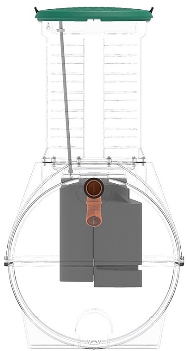 Rostok Ground 6 с горловиной 1000 мм септик