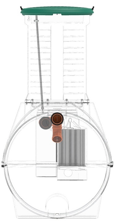 Rostok Ground 6 с горловиной 1000 мм септик