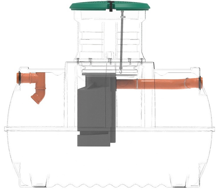 Rostok Ground 6 с горловиной 600 мм септик
