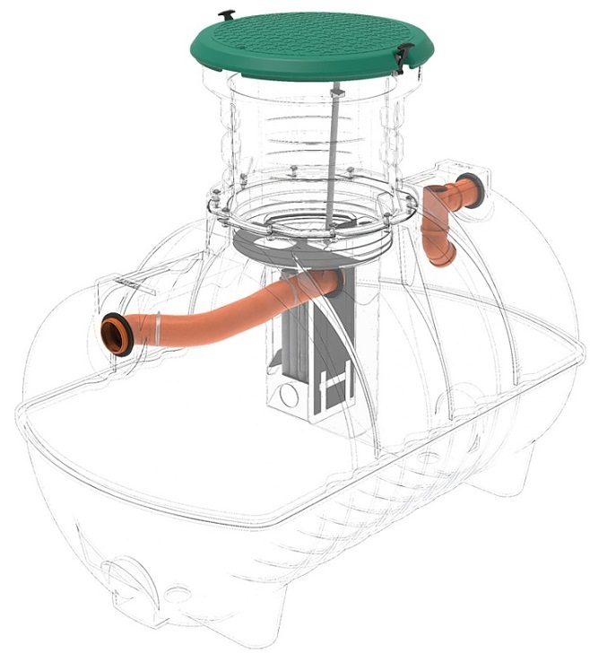 Rostok Ground 6 с горловиной 600 мм септик