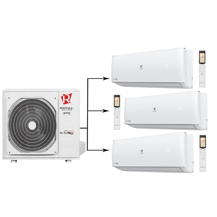 Royal Clima 3RFM-21HN/RCI-PM09HN*3шт внешний блок мульти сплит-системы