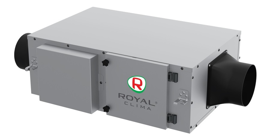 Royal Clima RCV-500 LUX + EH-3400 приточная вентиляционная установка