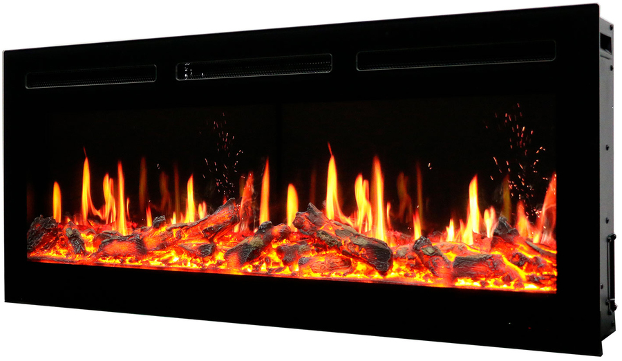 Royal Flame 5D V-ART 40 широкий очаг 2D