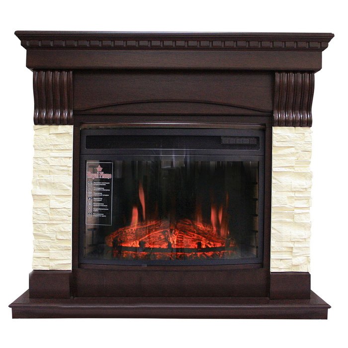 Royal Flame Denver с очагом Dioramic 25FX закрытый классический каминный комплект