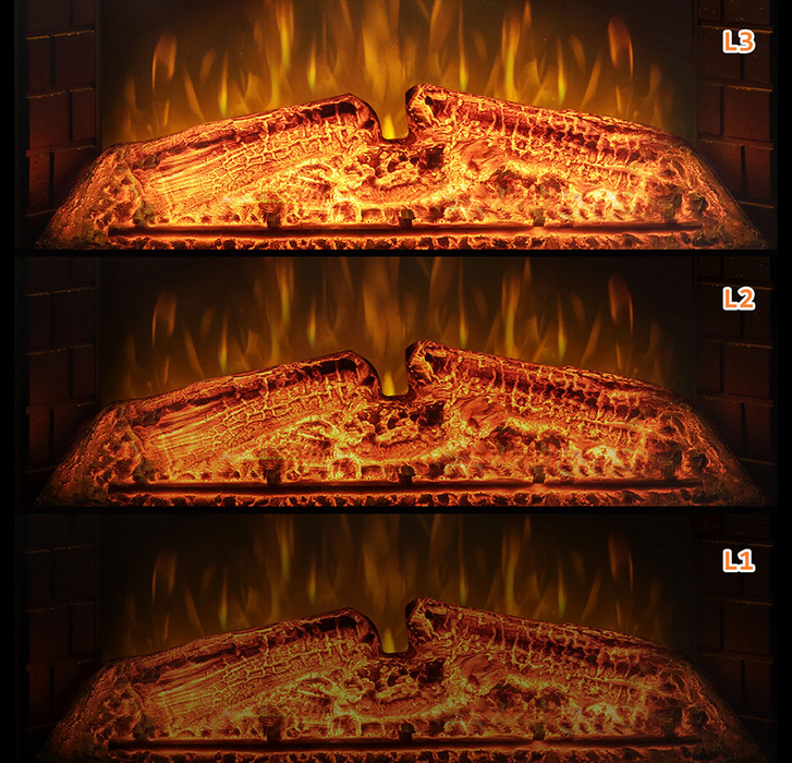 Royal Flame Emerald 33 RF широкий очаг 2D