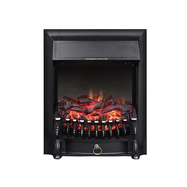 Royal Flame Fobos FX M Brass/Black электрокамин (очаг) со звуком для дачи