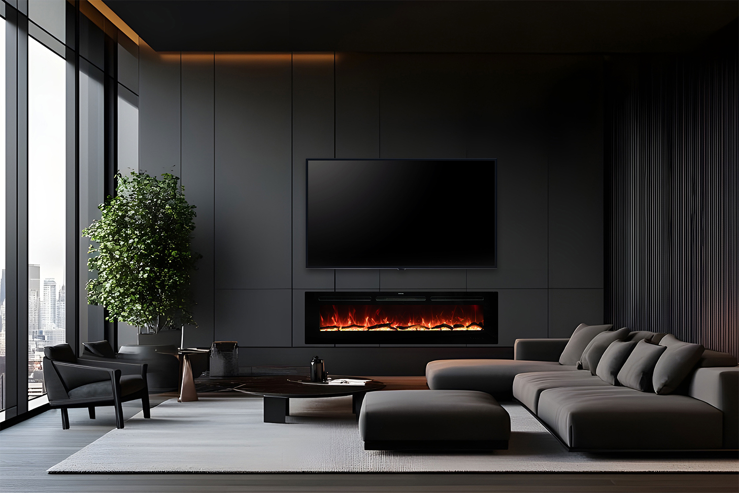 Royal Flame Galaxy 60 RF линейный электрокамин