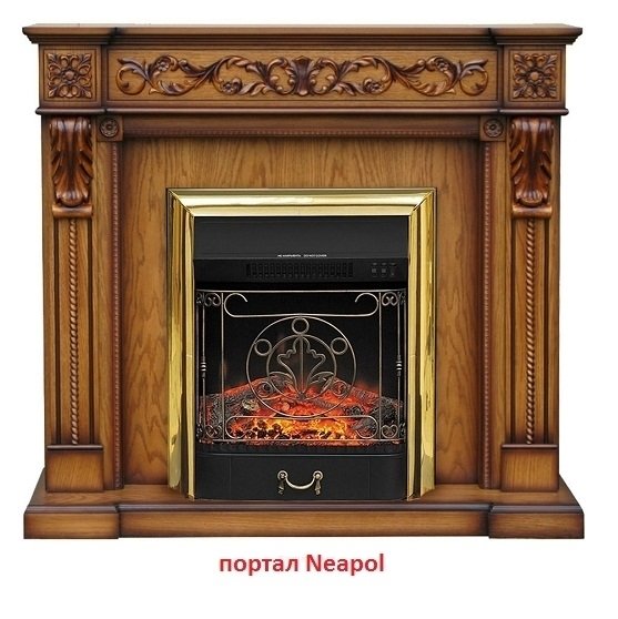 Royal Flame Majestic FX Brass классический очаг 2D