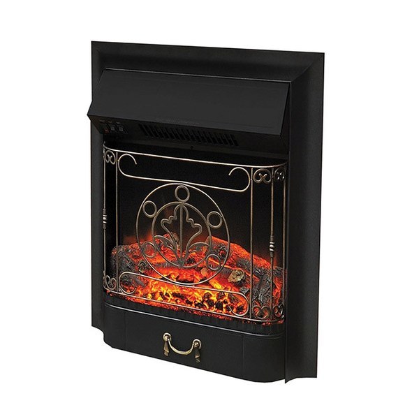 Royal Flame Majestic FX M Brass/Black классический очаг 2D