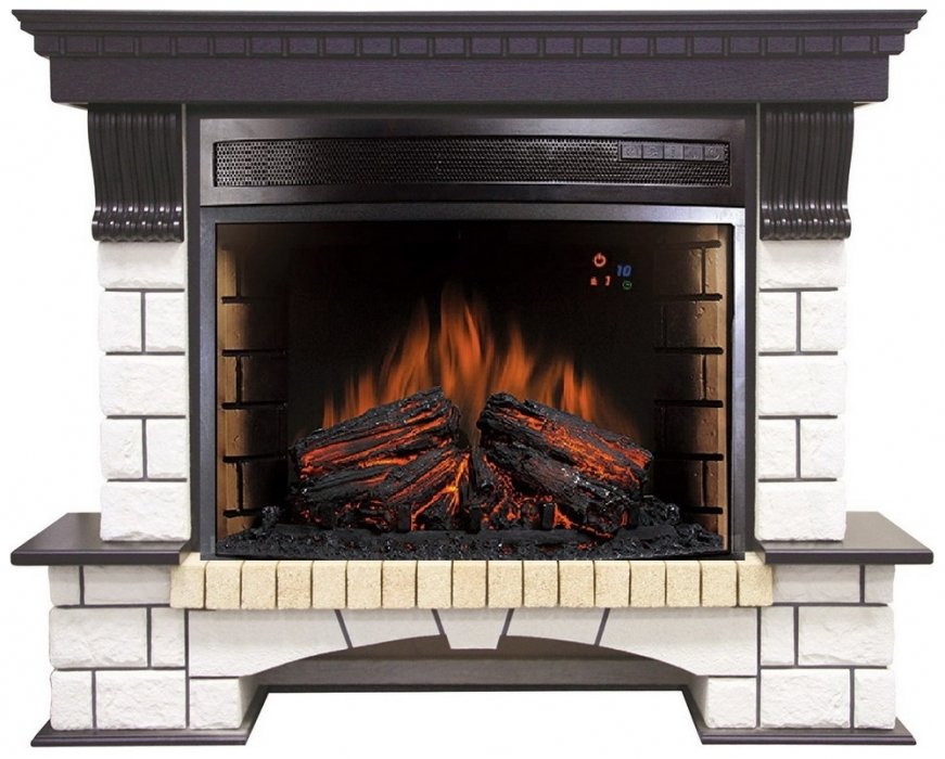 Royal Flame Pierre Luxe с очагом Dioramic 28 (Венге) электрокамин с широким очагом 2D