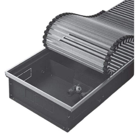 Royal Thermo ATRIUM 150*300*2000 внутрипольный конвектор