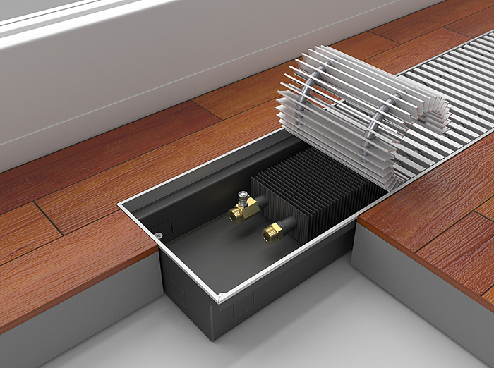 Royal Thermo ATRIUM 75*250*2200 внутрипольный конвектор