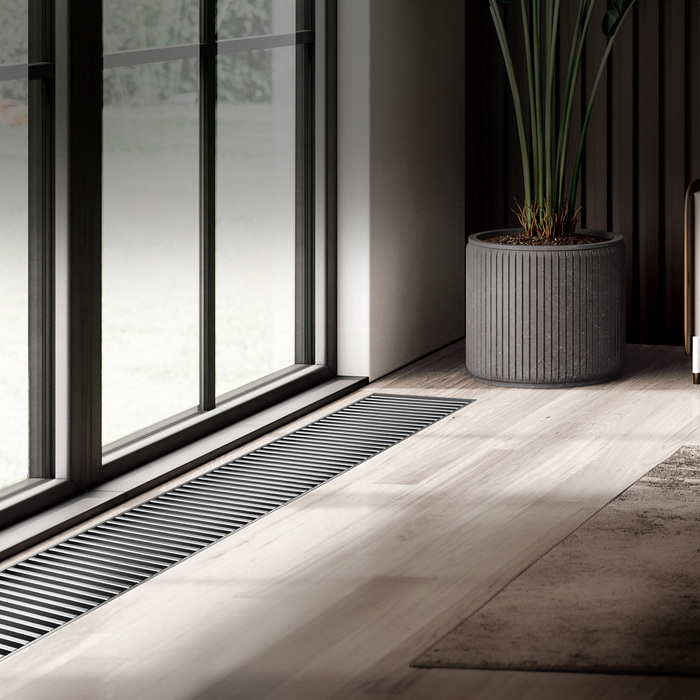Royal Thermo ATRIUM TURBO-110/250/2000 внутрипольный конвектор