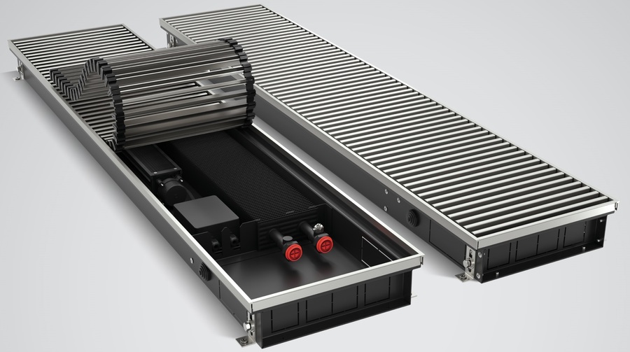 Royal Thermo ATRIUM TURBO-110/300/1600 внутрипольный конвектор