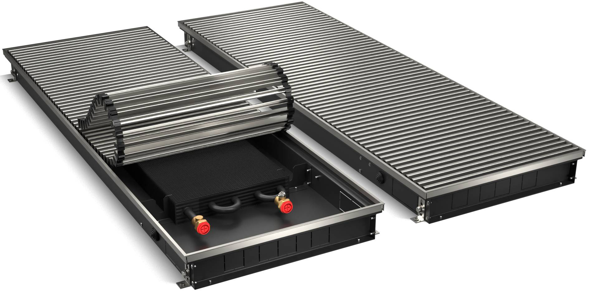 Royal Thermo ATRIUM TURBO-75/400/1500 внутрипольный конвектор
