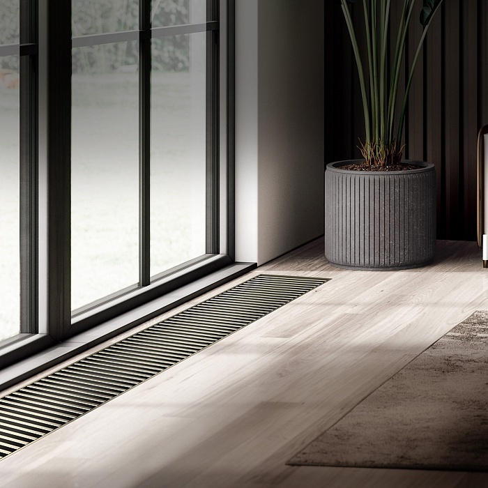 Royal Thermo ATRIUM TURBO-80/250/2100 внутрипольный конвектор