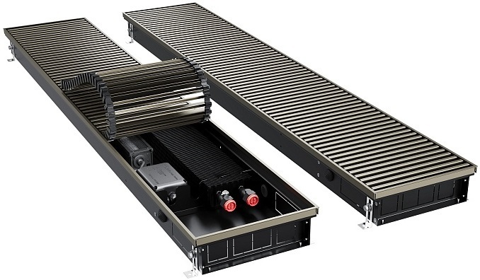 Royal Thermo ATRIUM TURBO-80/300/2100 внутрипольный конвектор