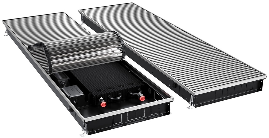 Royal Thermo ATRIUM TURBO-80/400/1800 внутрипольный конвектор
