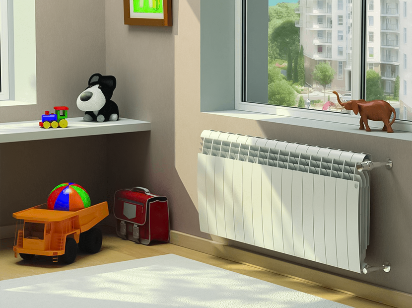 Royal Thermo BiLiner 350 Bianco Traffico VR80 - 8 секц. биметаллический радиатор
